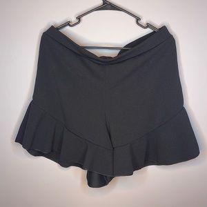 peplum shorts